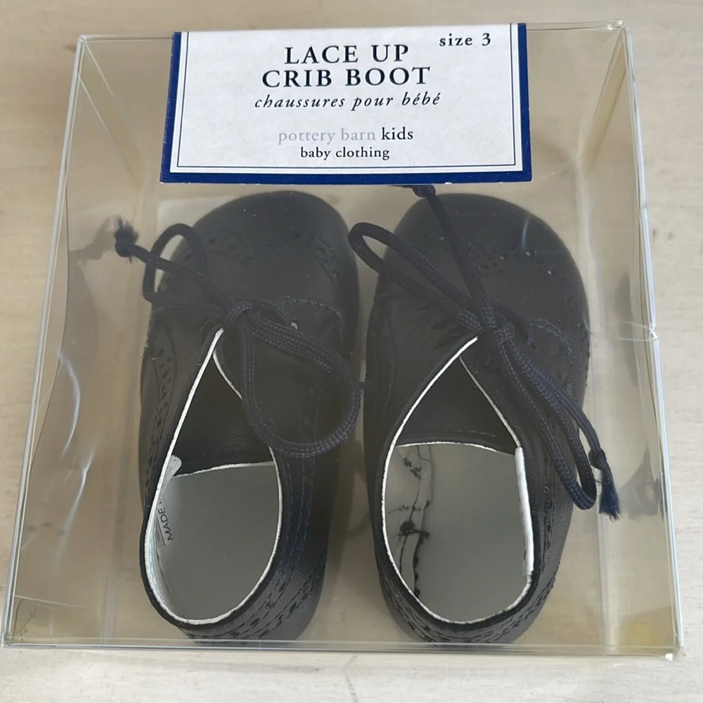 Pottery Barn Kids size leather